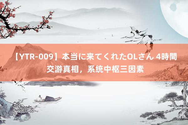 【YTR-009】本当に来てくれたOLさん 4時間 交游真相，系统中枢三因素